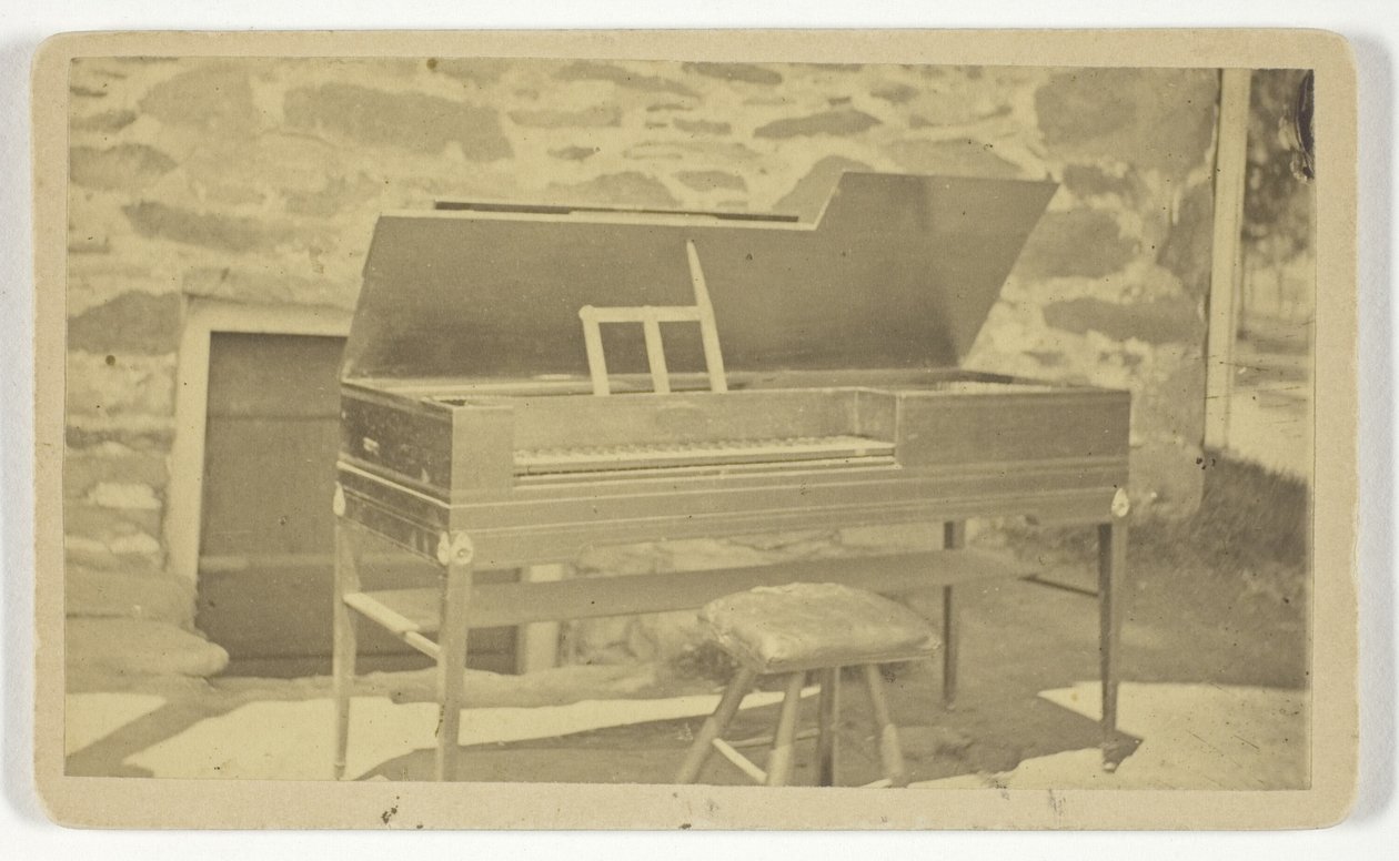 Piano en el cuartel general de Washington (Newburgh, NY) de Remillard