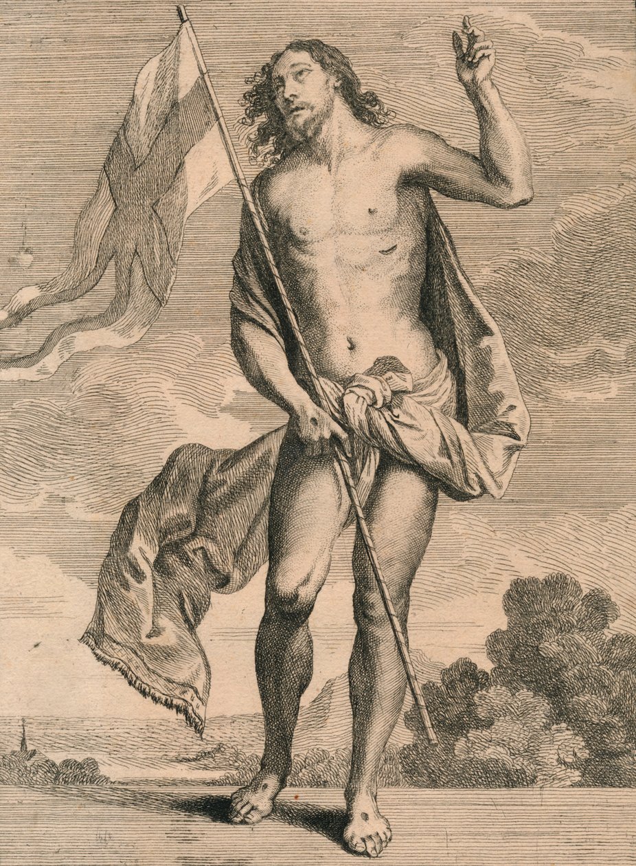 Cristo resucitado, mediados del siglo XVII de Remoldus Eynhoudts