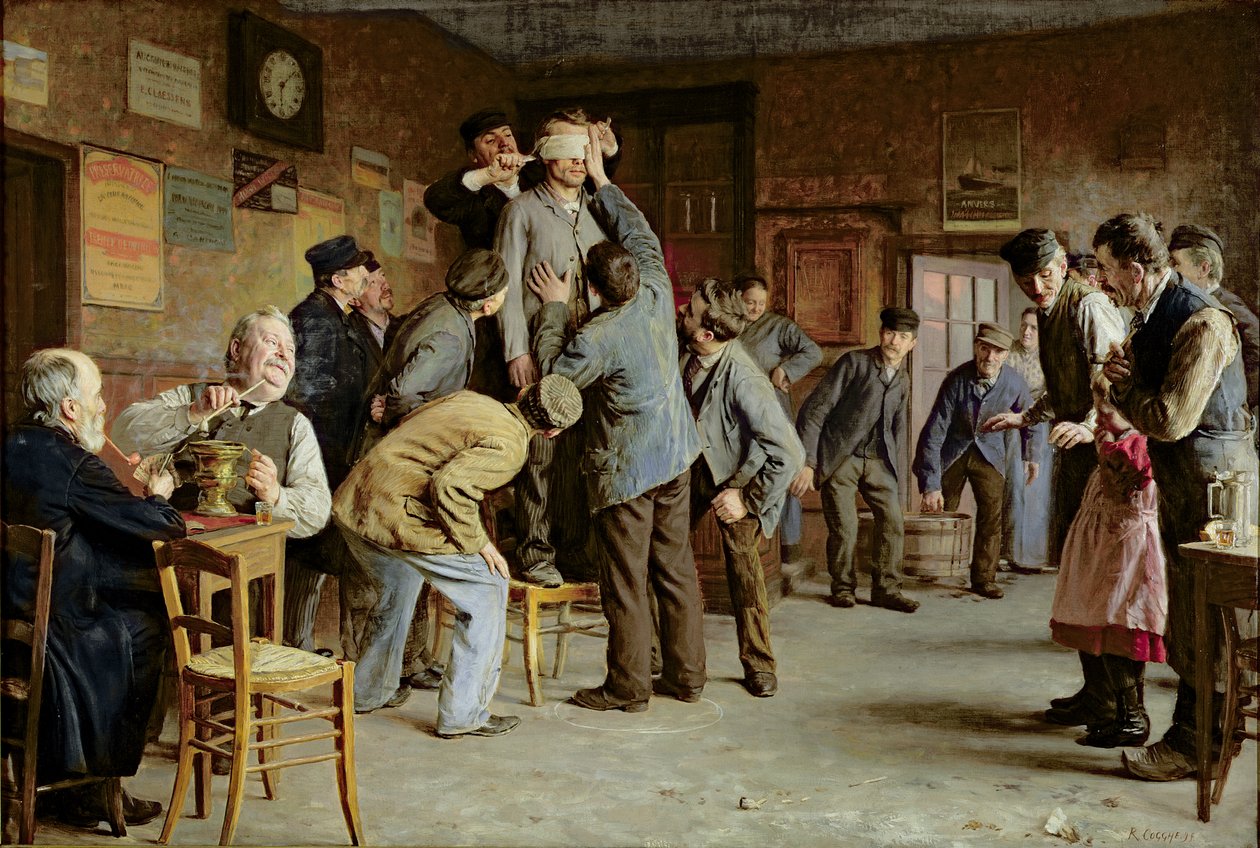 Le Bain de Pieds Inattendu, 1895 de Remy Cogghe