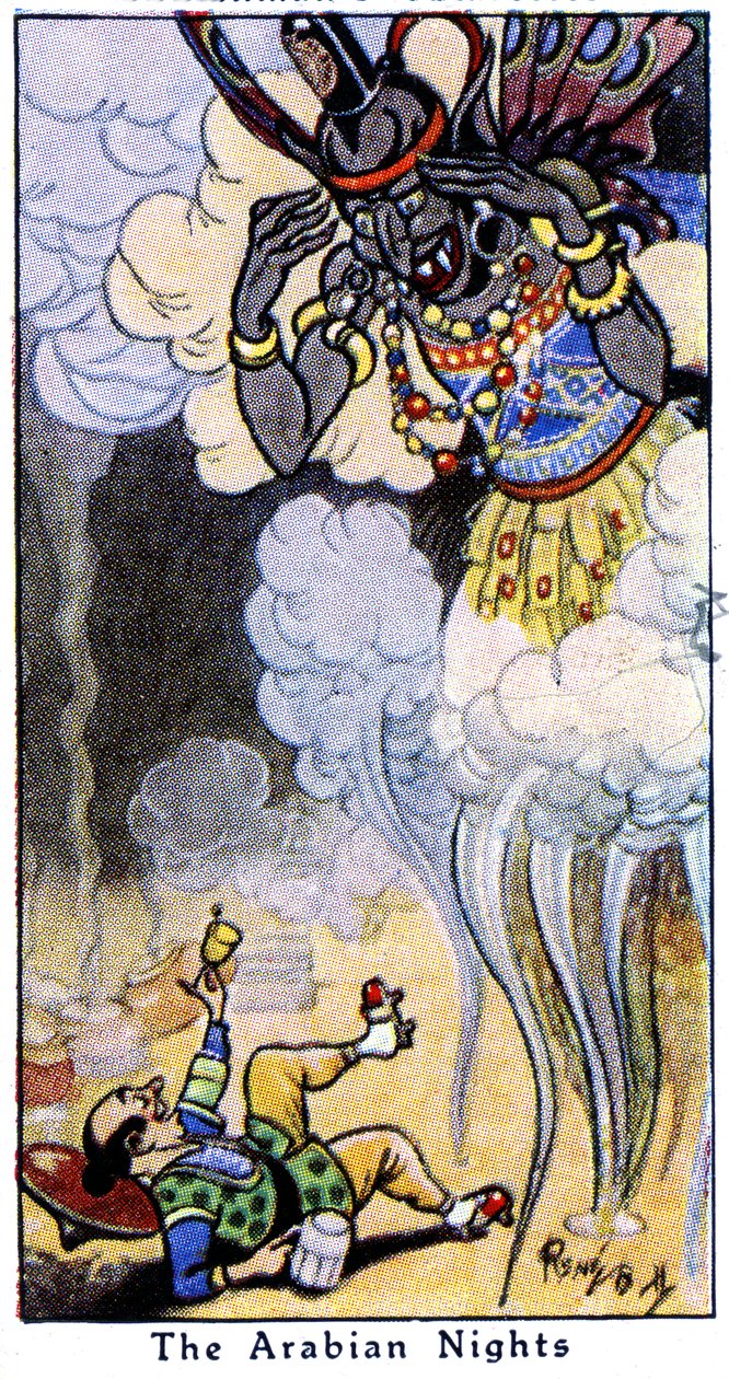 Aladino y el Genio, 1936 de René Bull