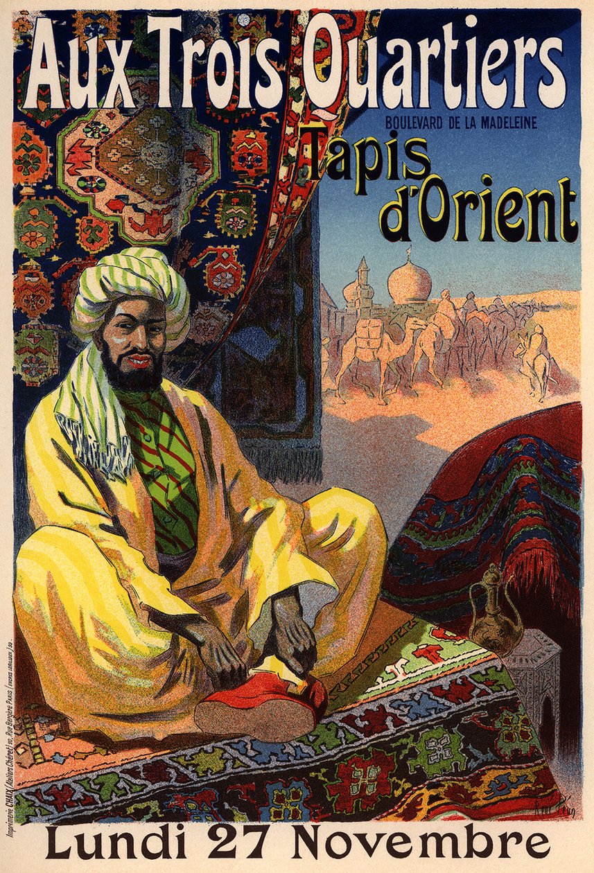 Trois Quartiers - Cartel de Tapis d