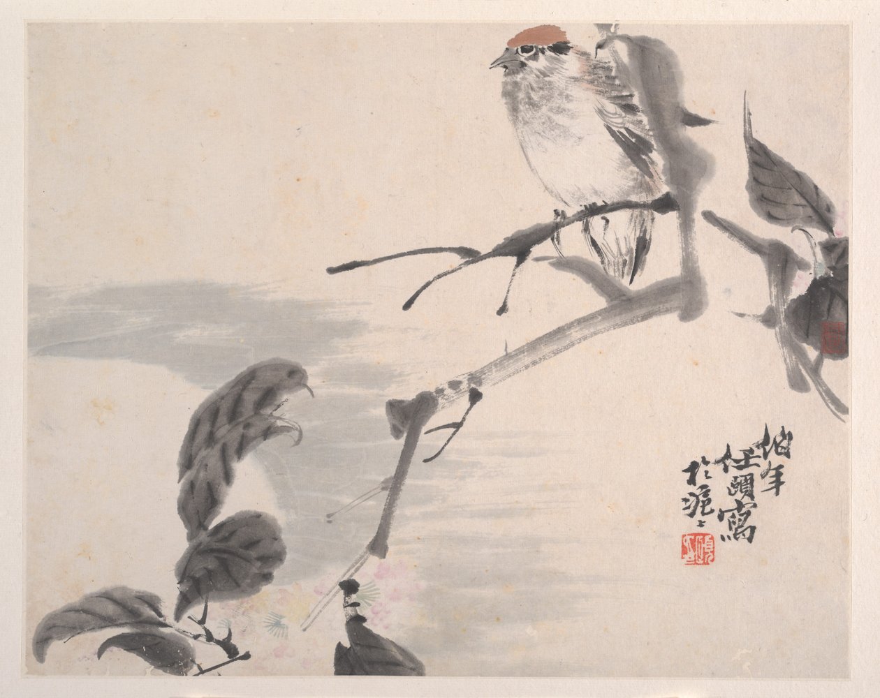 Animales, Flores y Aves, siglo XIX de Ren Yi