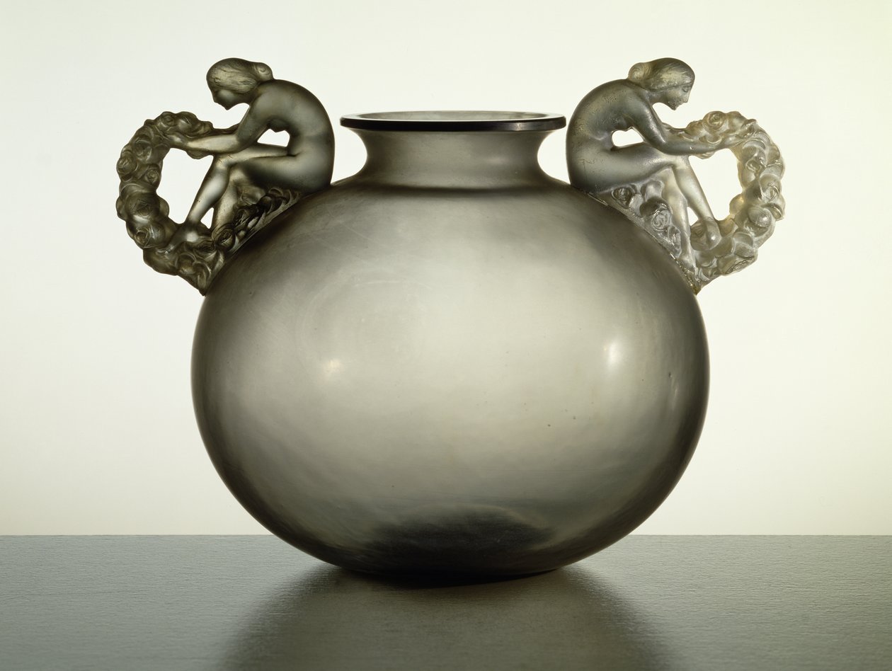 Jarrón Bouchardon, 1926 de Rene Jules Lalique