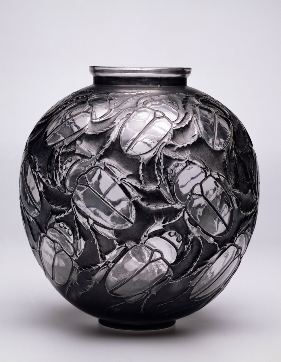Gran Jarrón de Escarabajos, 1923 de Rene Jules Lalique
