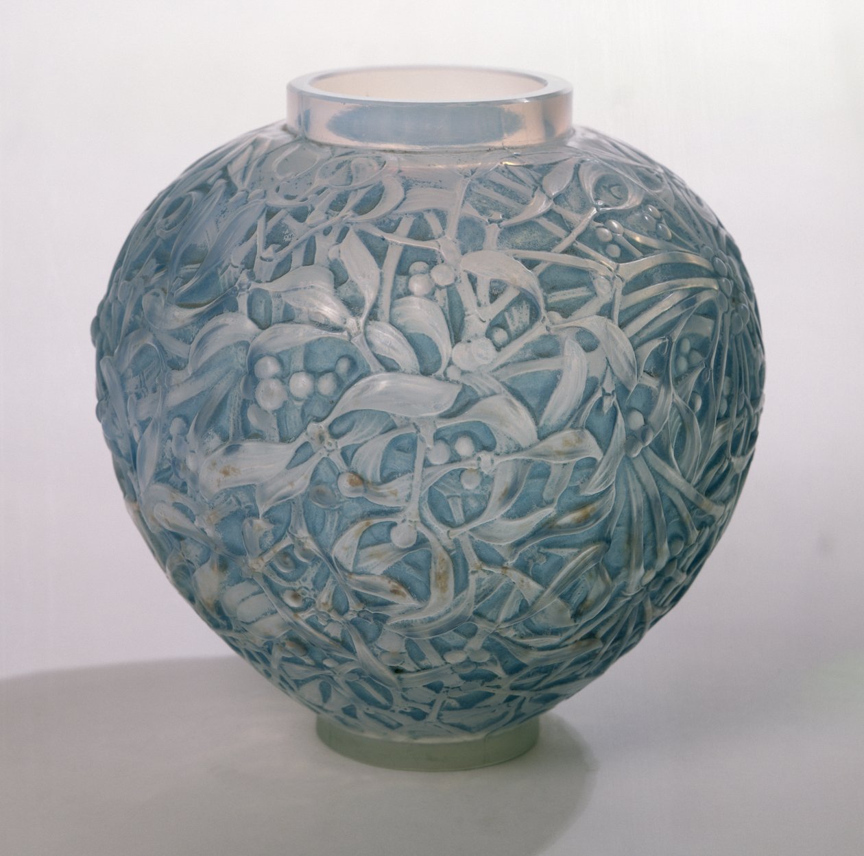 Jarrón de Muérdago, 1920 de Rene Jules Lalique