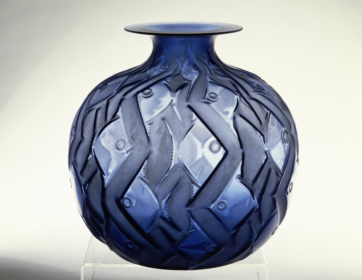 Jarrón de Penthievre (vidrio) de Rene Jules Lalique