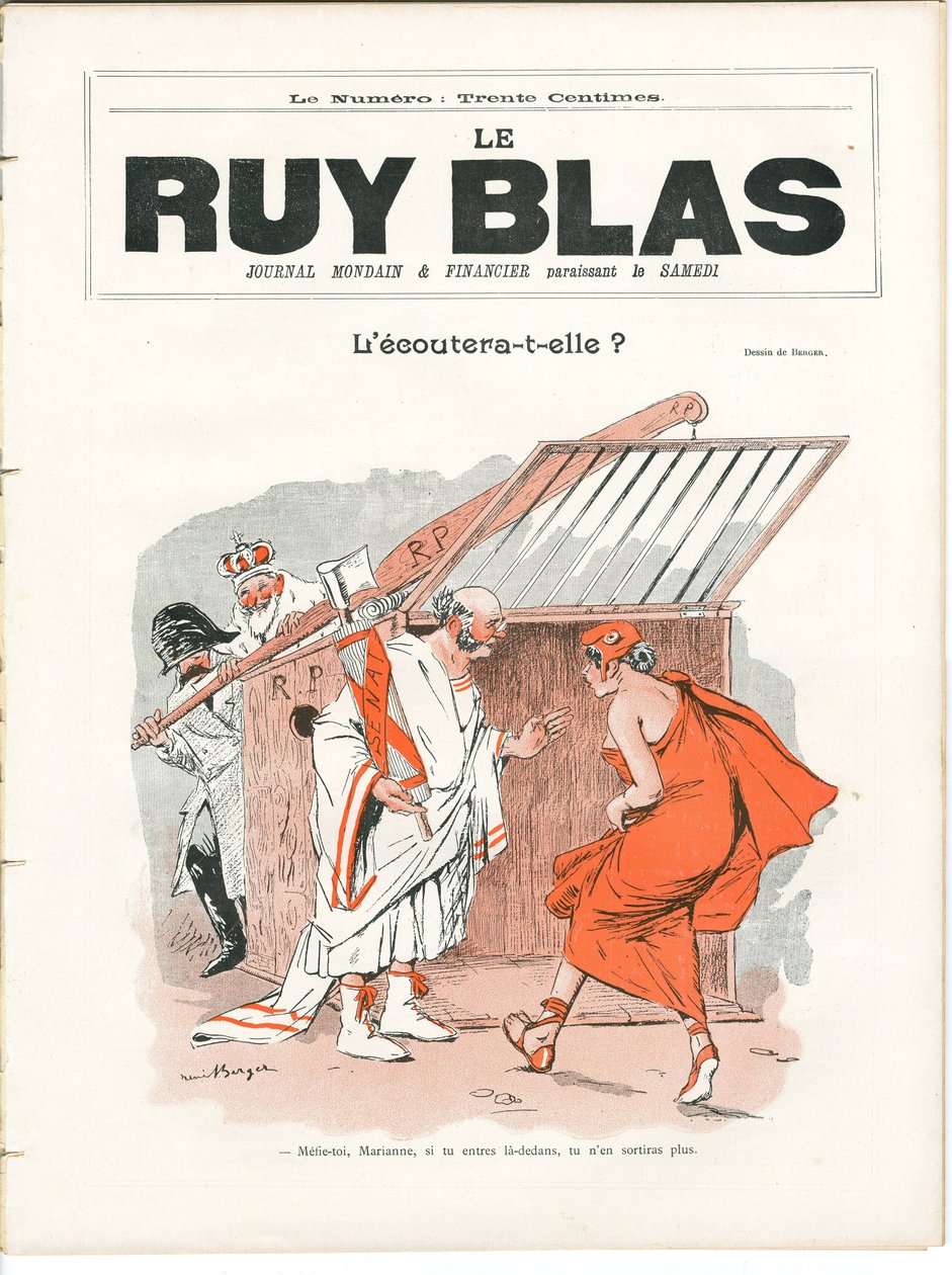 Portada de "El Ruy Blas" de Rene Berger
