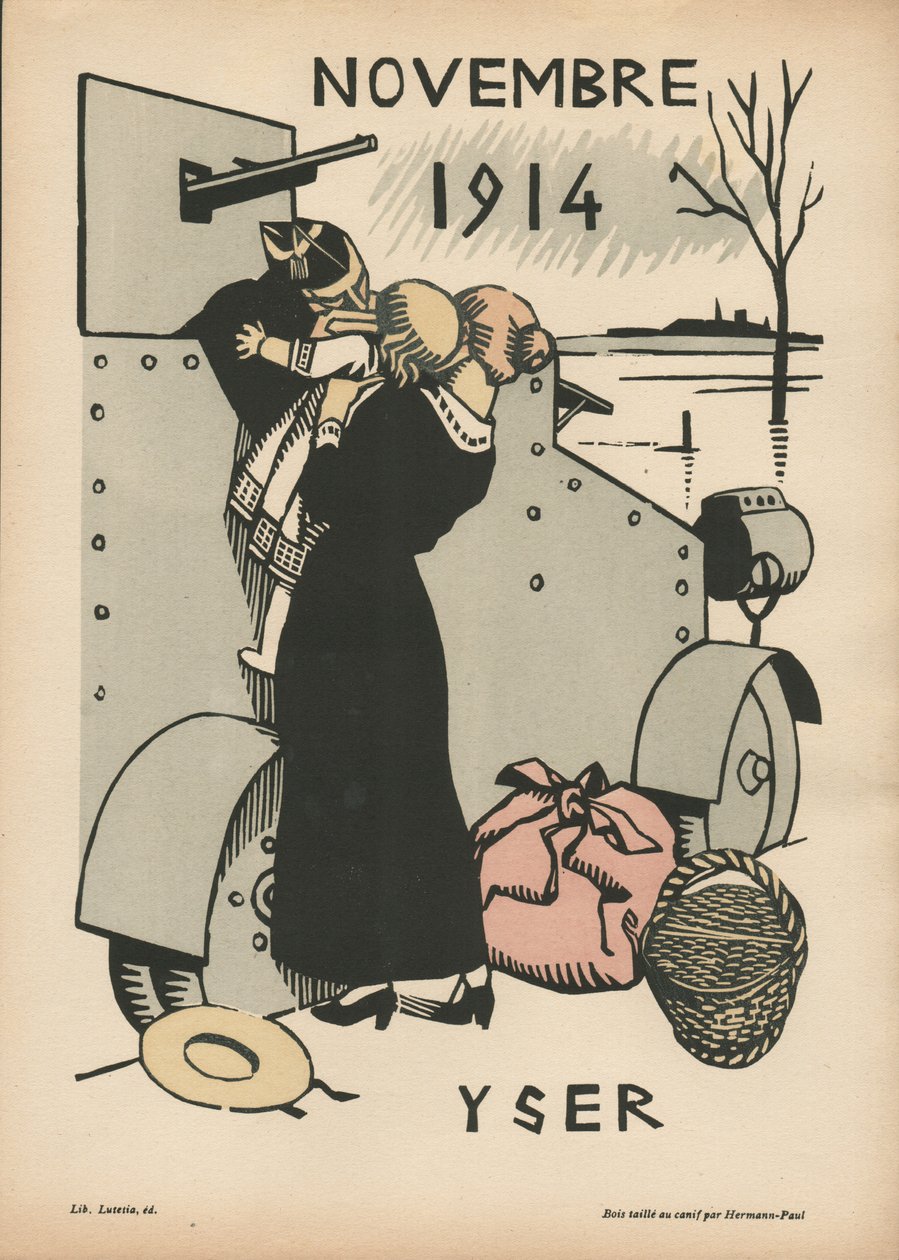 Calendario de la Guerra (1er año ? agosto 1914-julio 1915) de Rene George Hermann Paul
