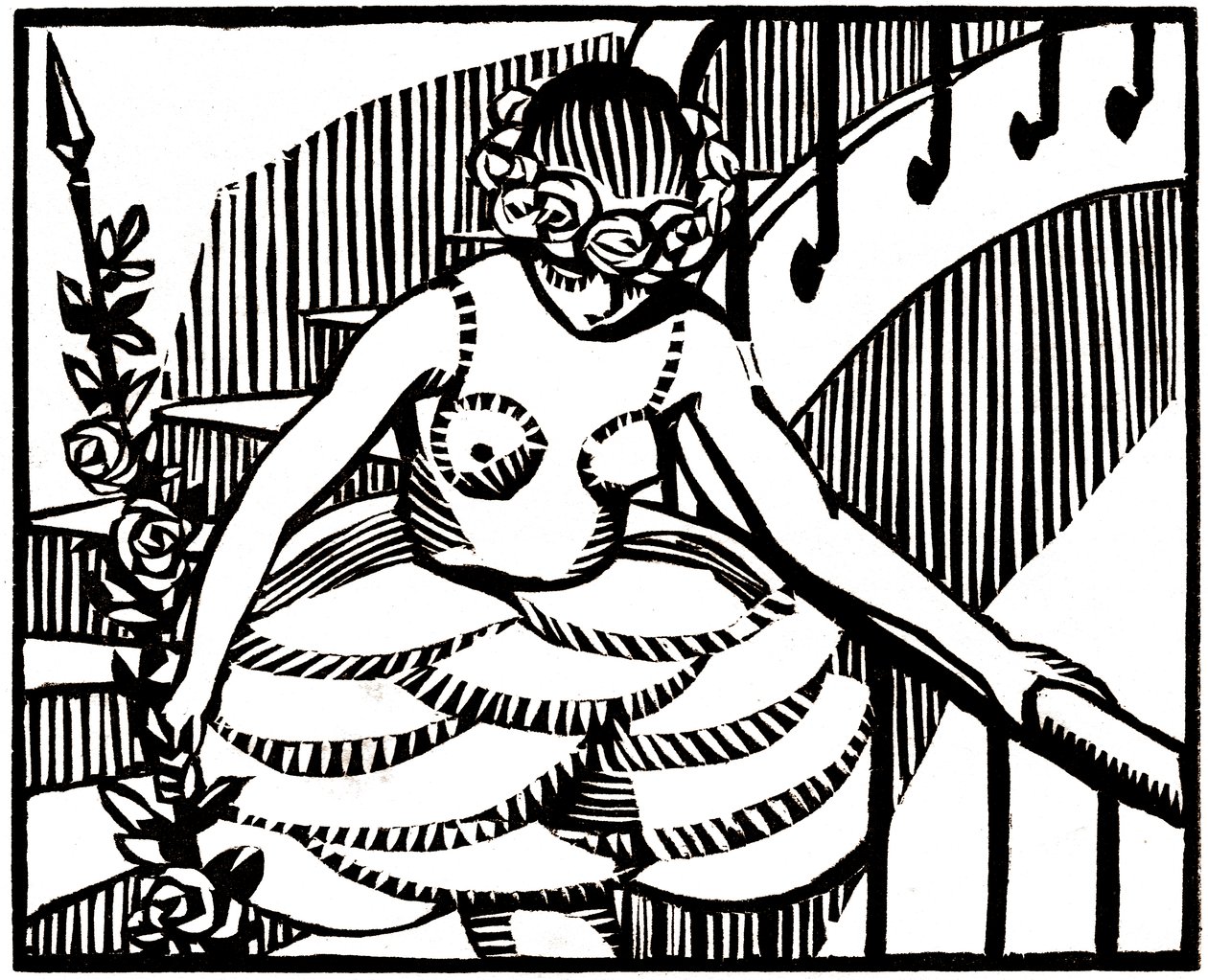 Ilustración para "Mitsou" de Colette de Rene George Hermann Paul