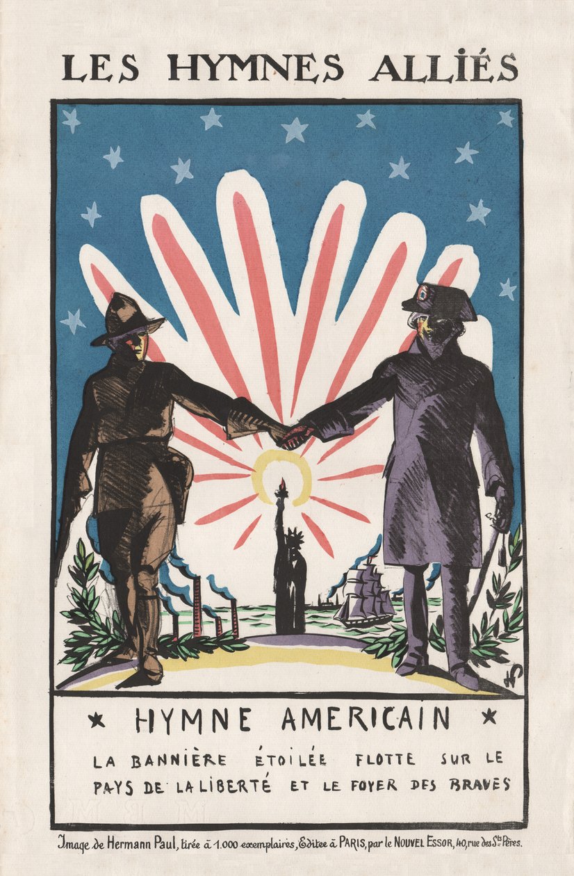 Los Himnos Aliados, 1917 de Rene George Hermann Paul