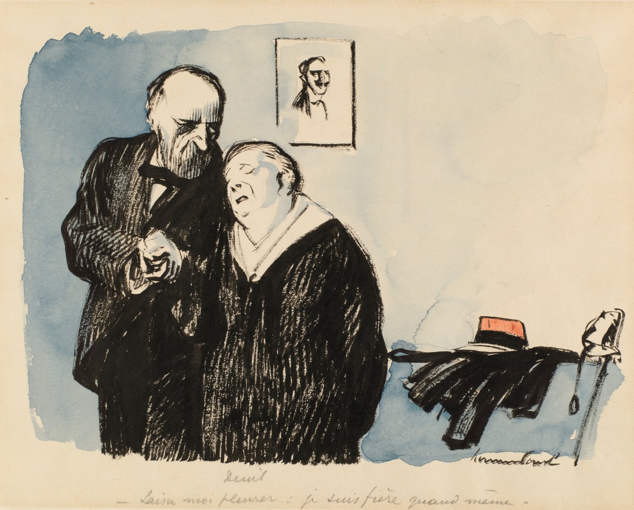 Luto, c. 1920s de Rene Georges Hermann Paul