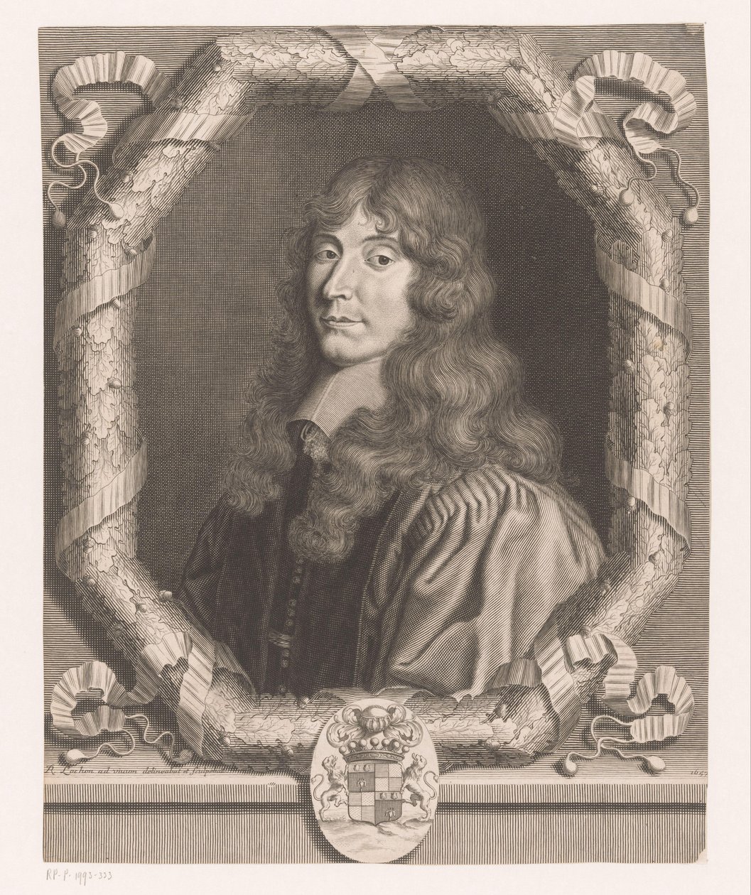 Retrato de un hombre desconocido de Rene Lochon
