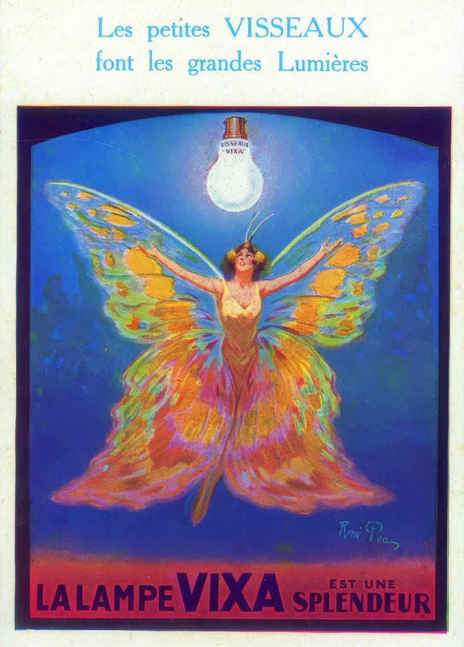 Lámparas Visseaux de Rene Pean