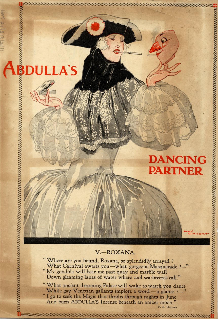 Cigarrillos Abdulla de Rene Vincent