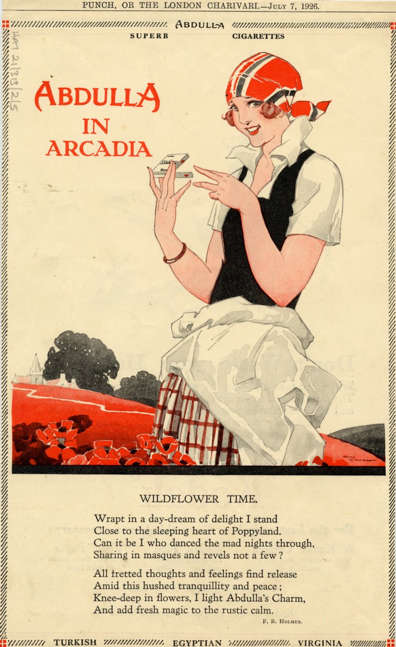 Cigarrillos Abdulla de Rene Vincent