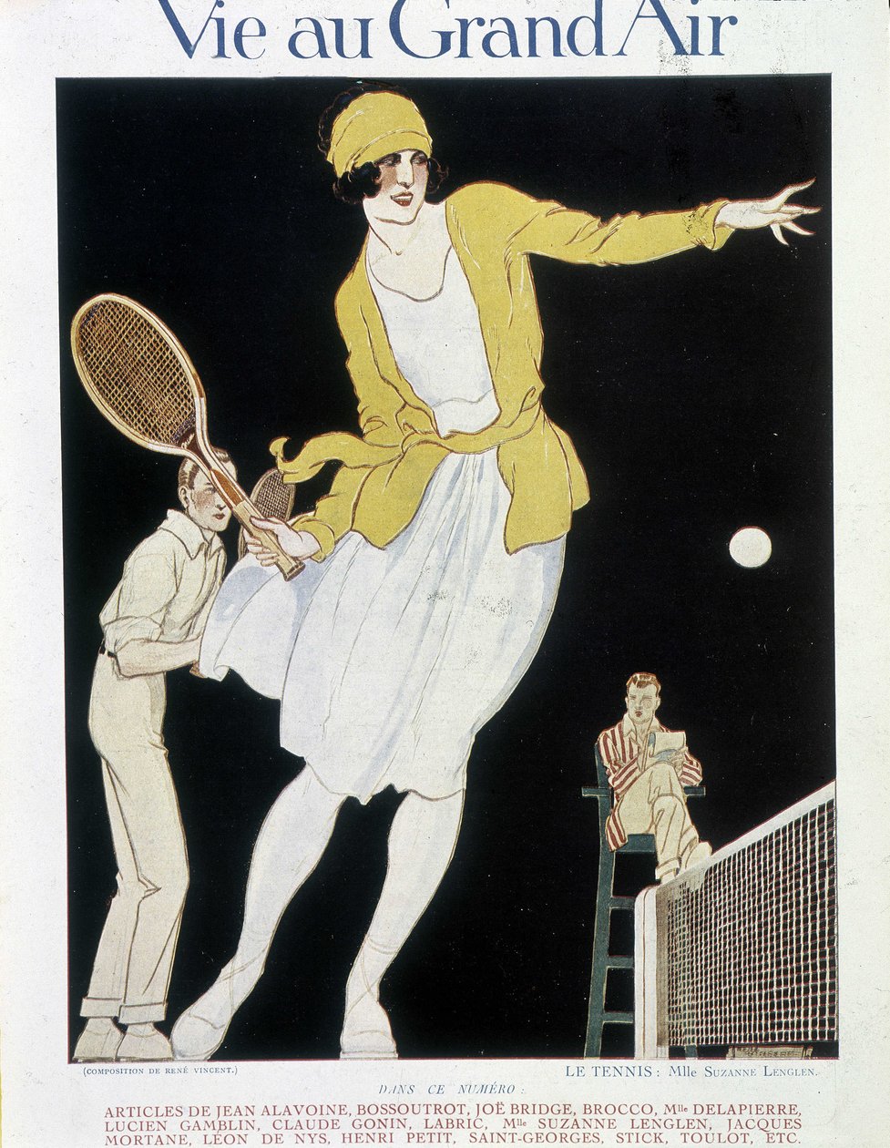 Suzanne Lenglen de Rene Vincent