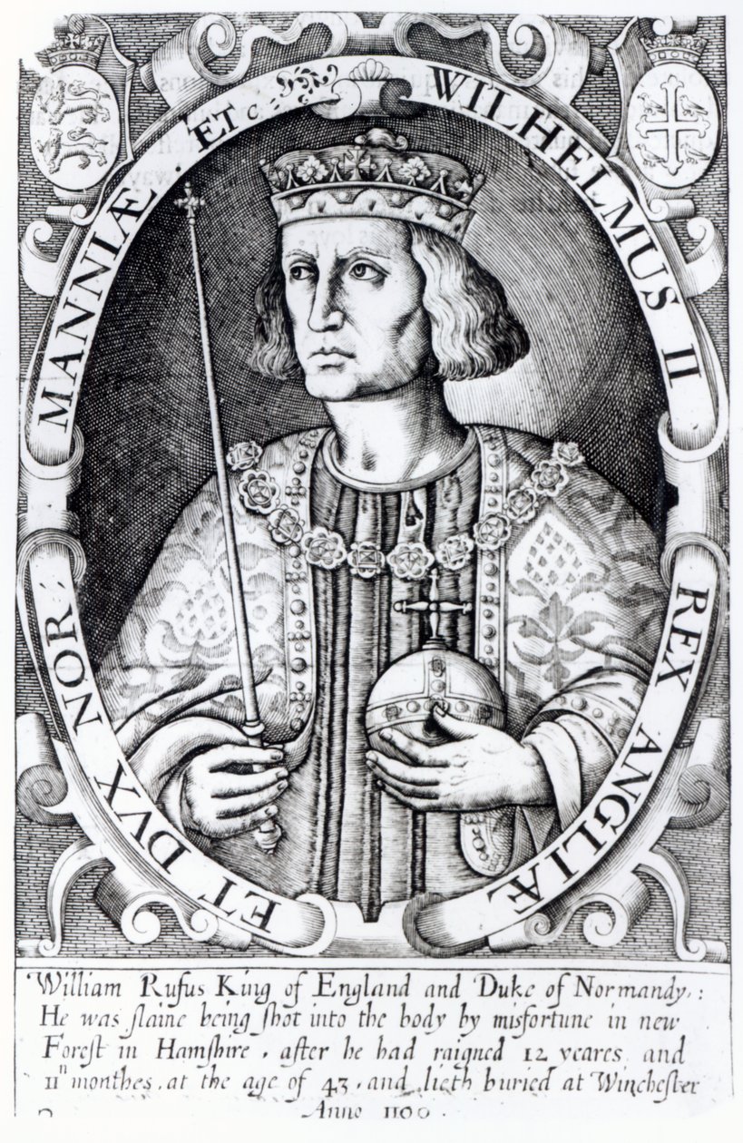 Rey Guillermo II de Inglaterra, 1618 de Renold Elstrack