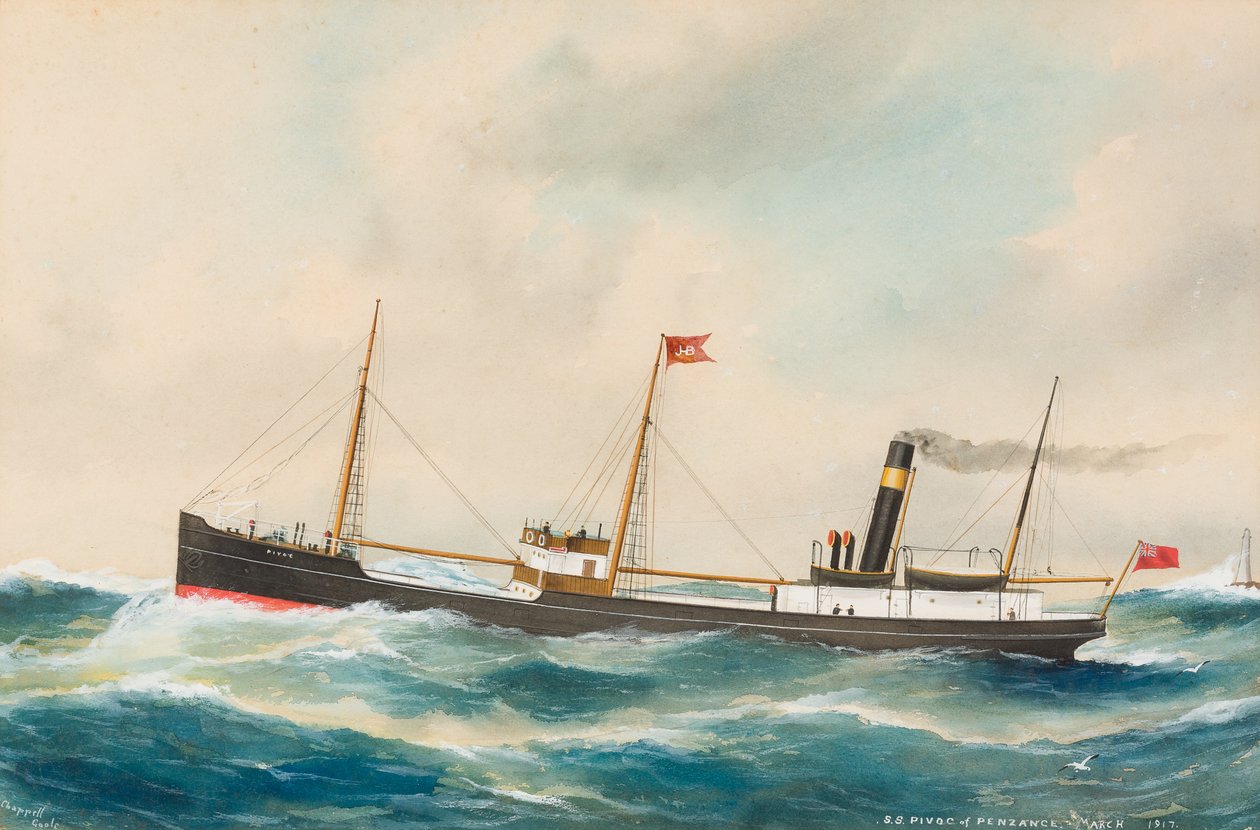 SS Pivoc, 1917 de Reuben Chappell