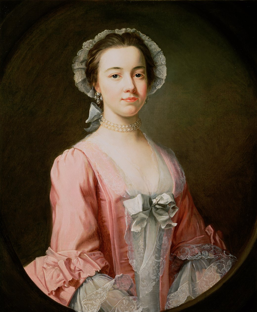Retrato de una Dama, se dice que es la Sra. Ann Bowney de Rev. James Wills