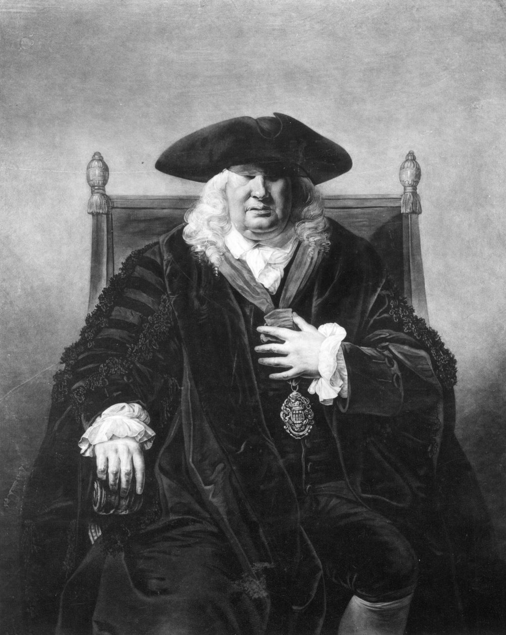 Sir John Fielding, grabado por William Dickinson, 1778 (mezzotinta) de Rev. Matthew William Peters