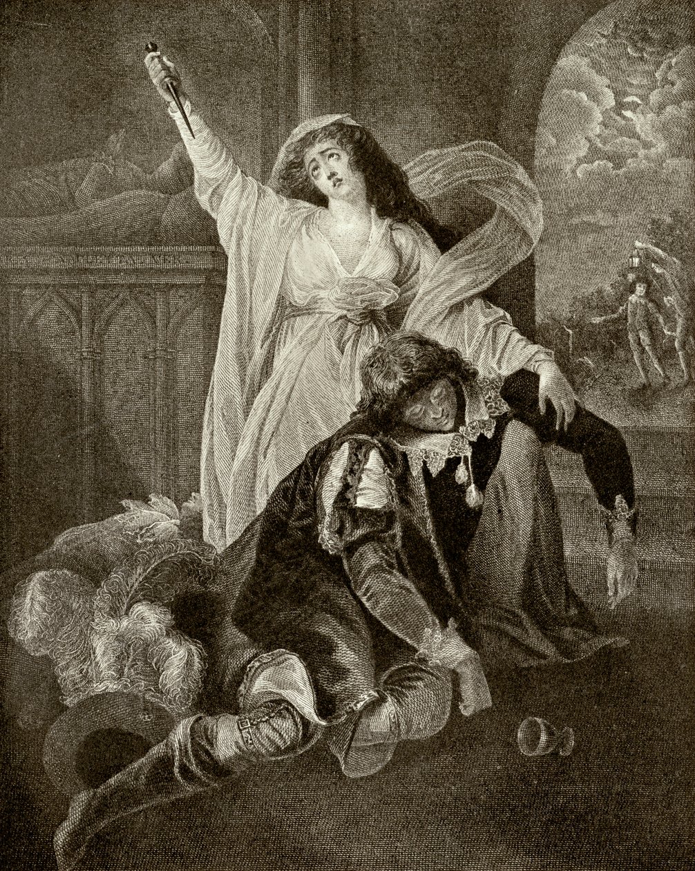 William Shakespeare - escena de Rev. Matthew William Peters