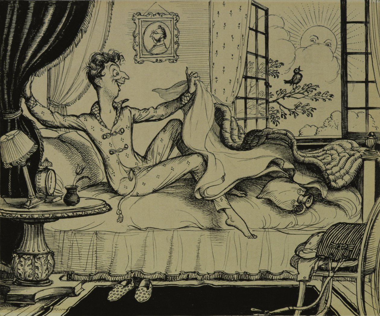¡Vale la pena levantarse!, 1929 de Rex Whistler