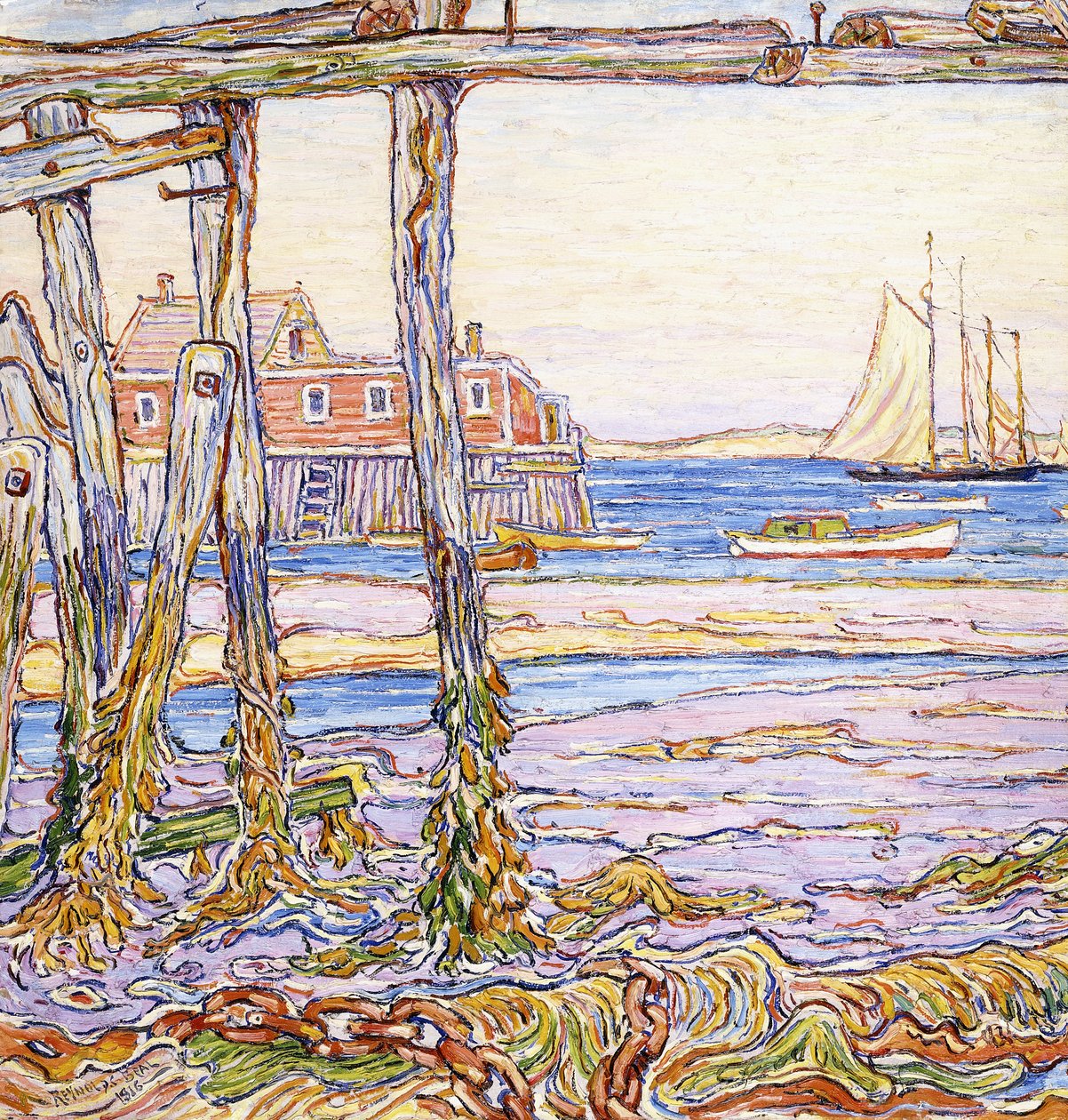 Marea baja, Provincetown de Reynolds Beal