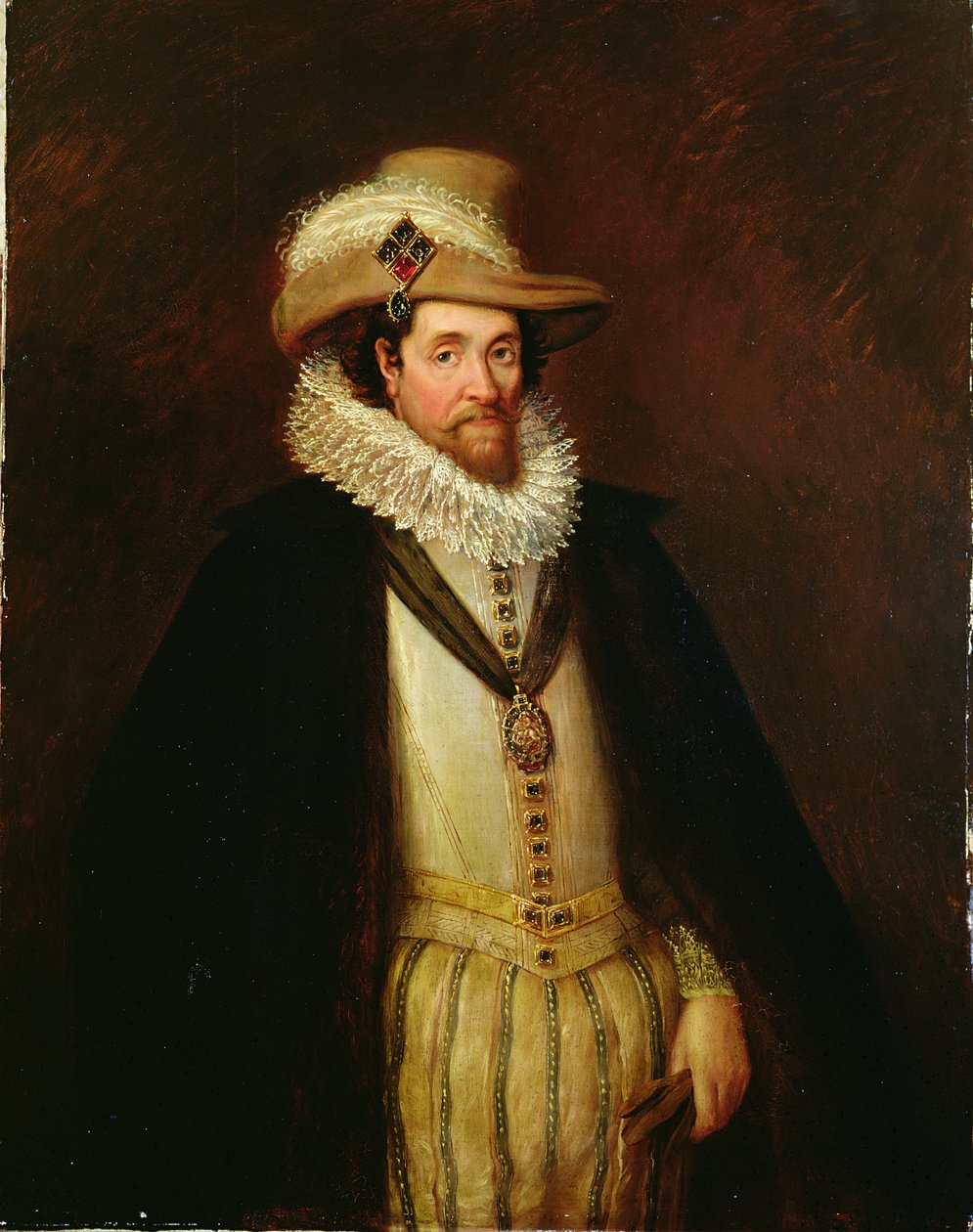 James I de Inglaterra y VI de Escocia (1566-1625), después de John de Critz II (c.1600-p.1657) de Rhoda Sullivan