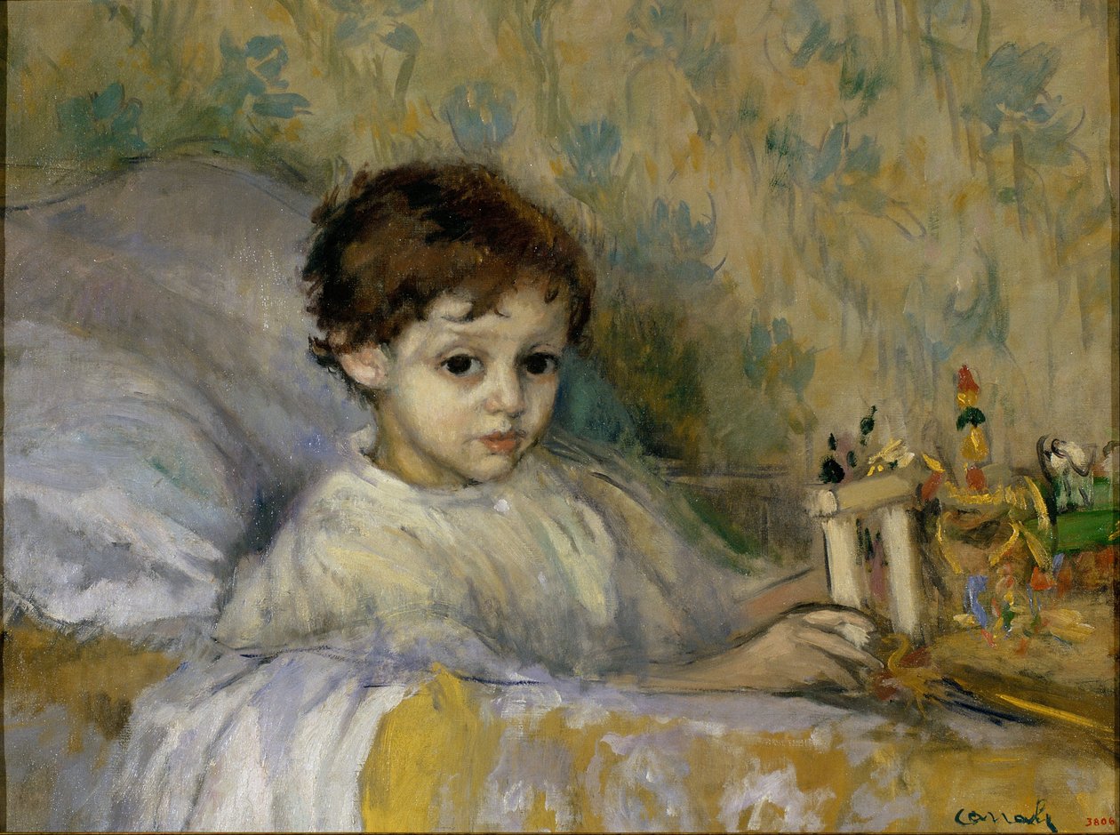 Niño Enfermo (Octavi, el hijo del artista) de Ricard Canals