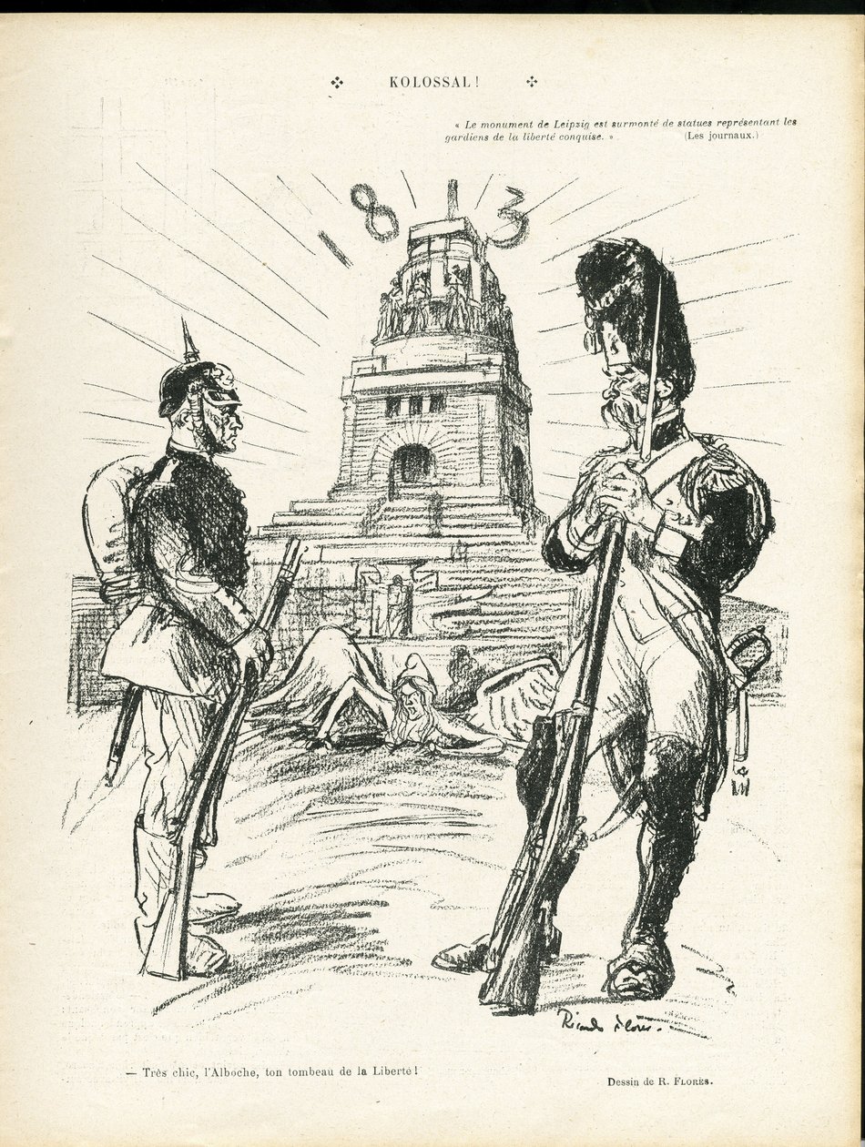 Ilustración de Ricardo Flores (1878-1918) en Le Lire de Ricardo Flores