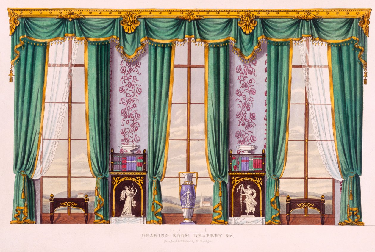 Cortinas de Salón (escenario griego) de 