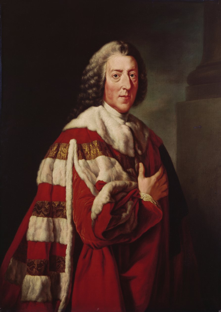 William Pitt, 1er Conde de Chatham, 1772 de Richard Brompton