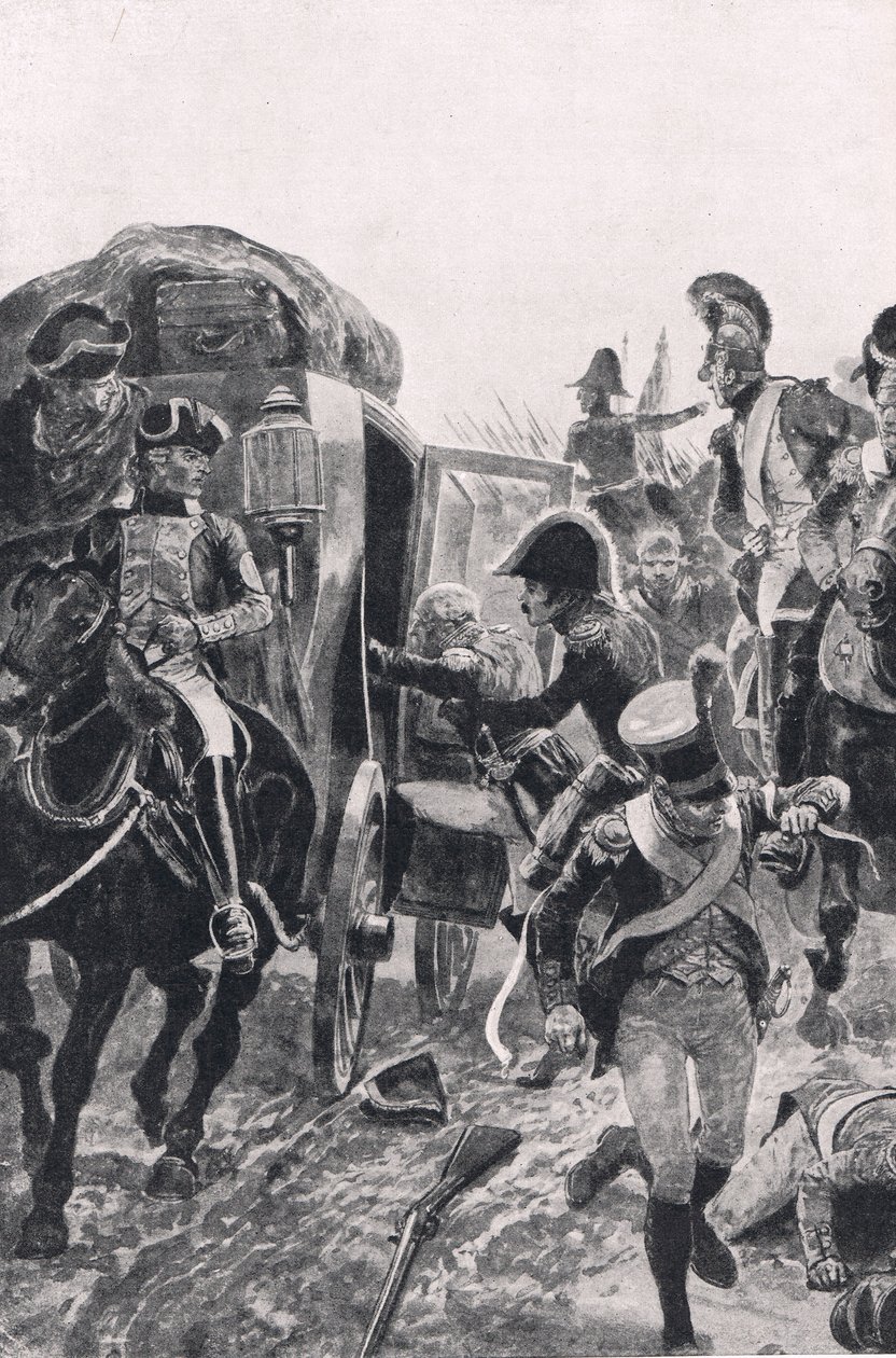 Huida de las tropas españolas el 27 de julio de 1809 de Richard Caton Woodville junior