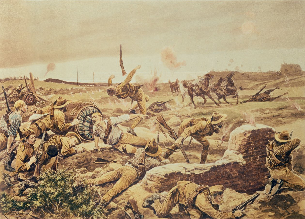 Mafeking 1900, Guerra de los Bóeres de Richard Caton Woodville junior