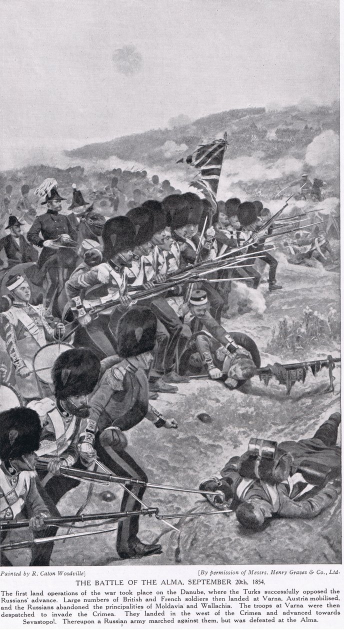 La batalla de Alma de Richard Caton Woodville