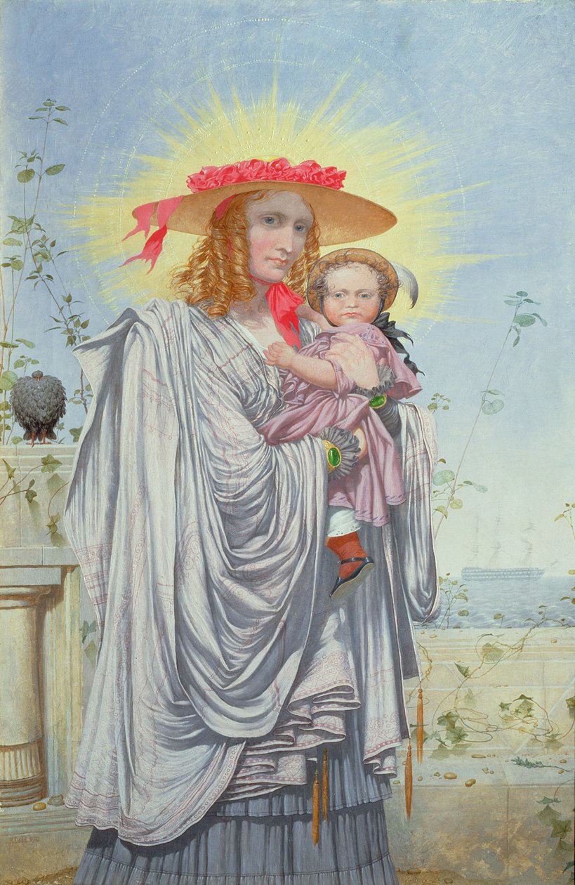 Madre e hijo, 1860 de Richard Dadd
