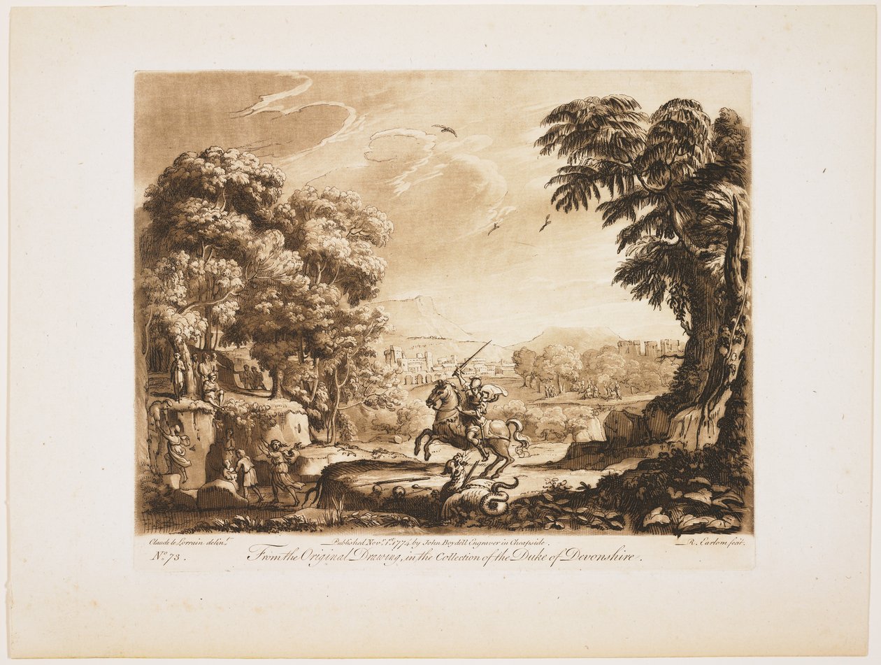 Placa No. 73 de Liber Veritatis de Richard Earlom