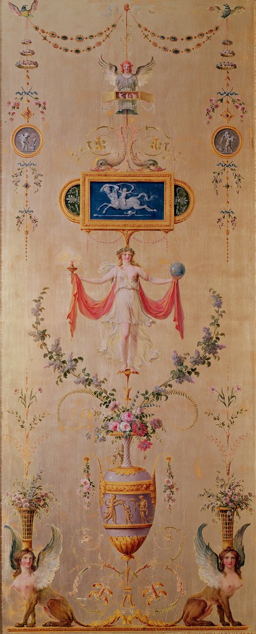 Panel del tocador de María Antonieta (1755-93) c.1786 de Richard Mique