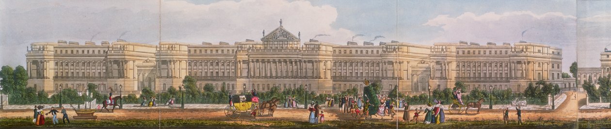 Cumberland Terrace, (detalle) de Richard Morris
