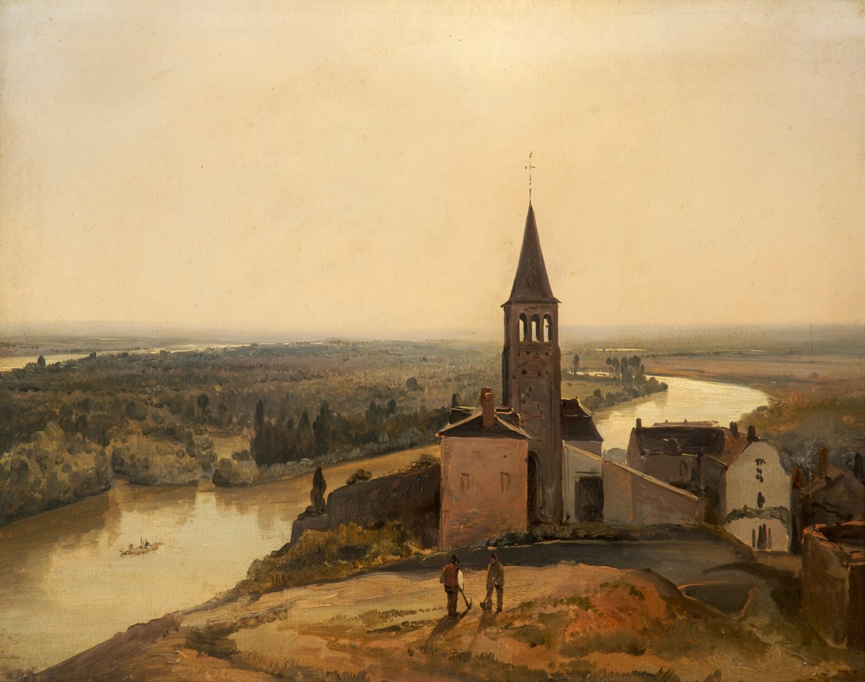 Cerca de Rouen, 1817-28 de Richard Parkes Bonington