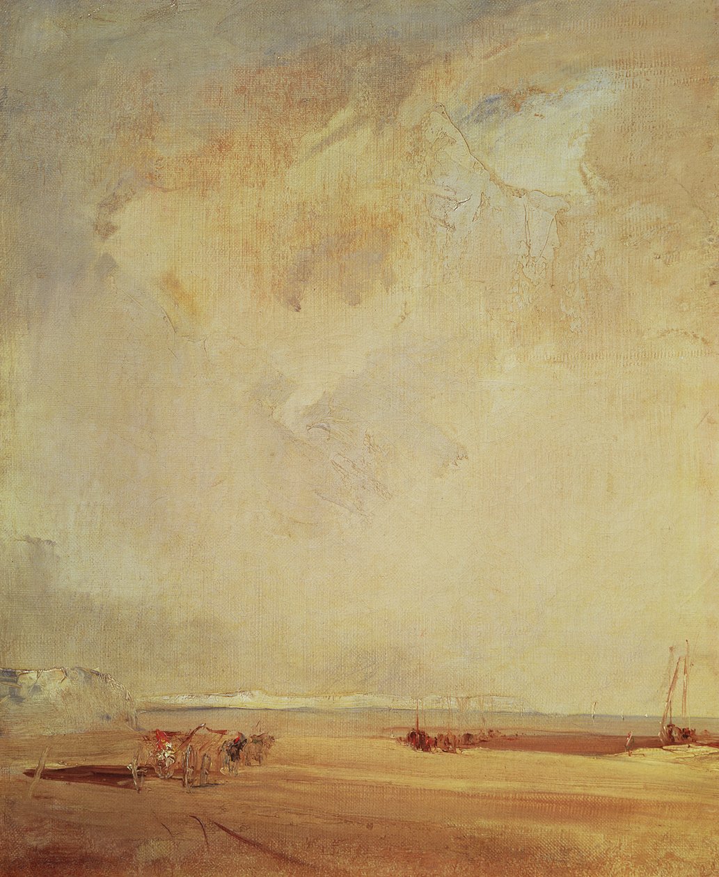 Vista de la costa de Normandía de Richard Parkes Bonington