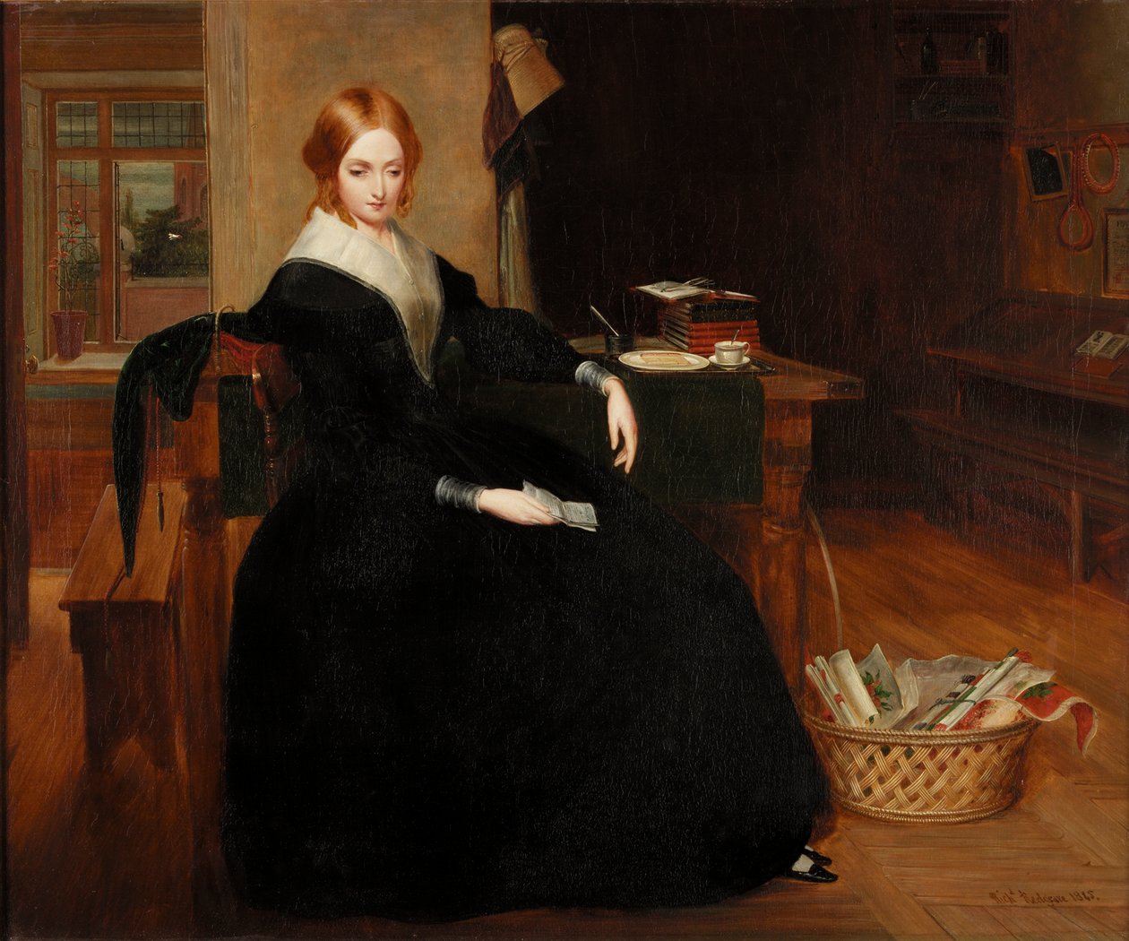 El maestro pobre, 1845 de Richard Redgrave
