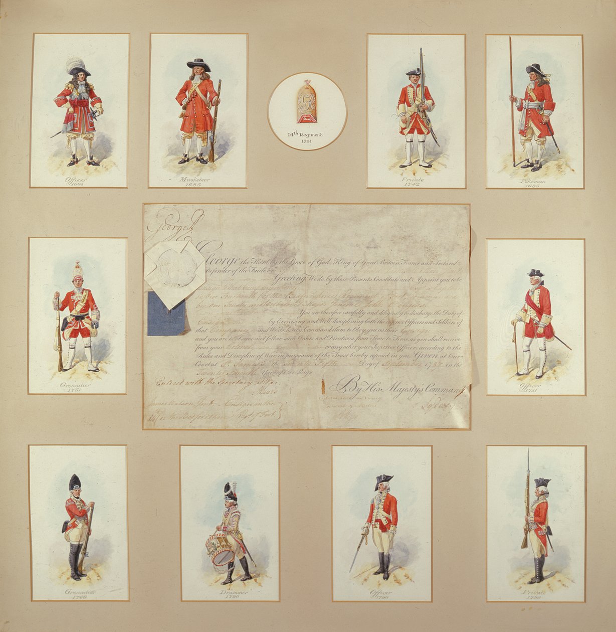 14º Regimiento de Infantería de Richard Simkin