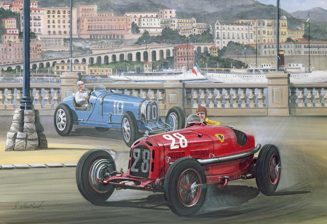 Duelo en el puerto, Gran Premio de Mónaco en 1933 de Richard Wheatland