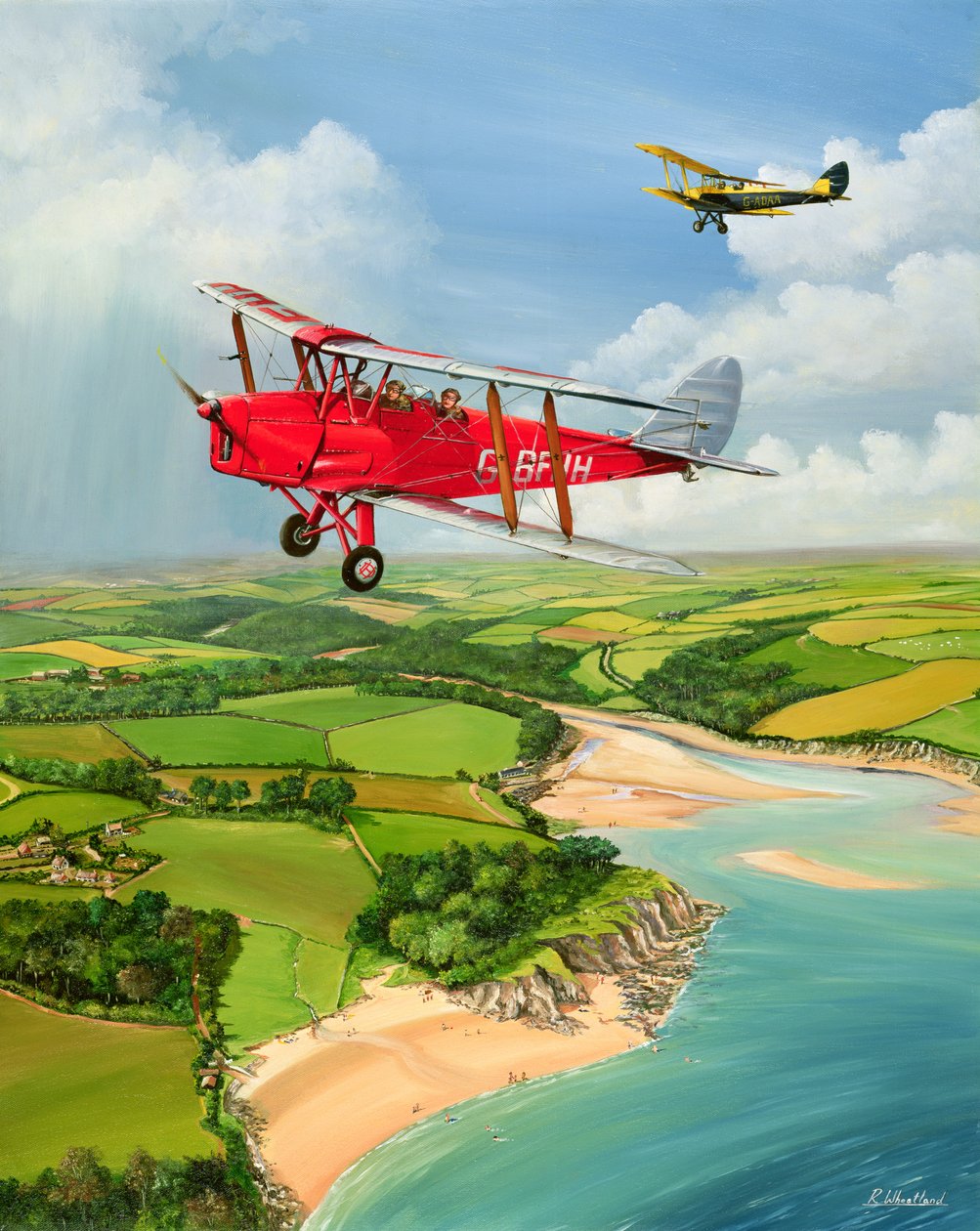Polillas de Mothecombe, 1999 de Richard Wheatland