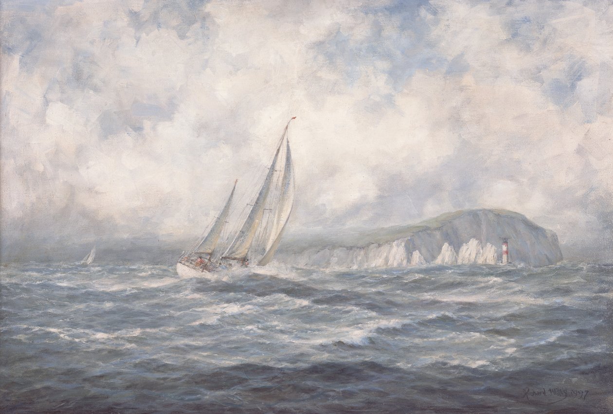 Fuera de las Agujas, Isla de Wight, 1997 de Richard Willis