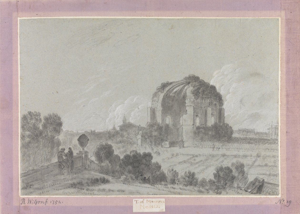 Templo de Minerva Médica, Roma de Richard Wilson