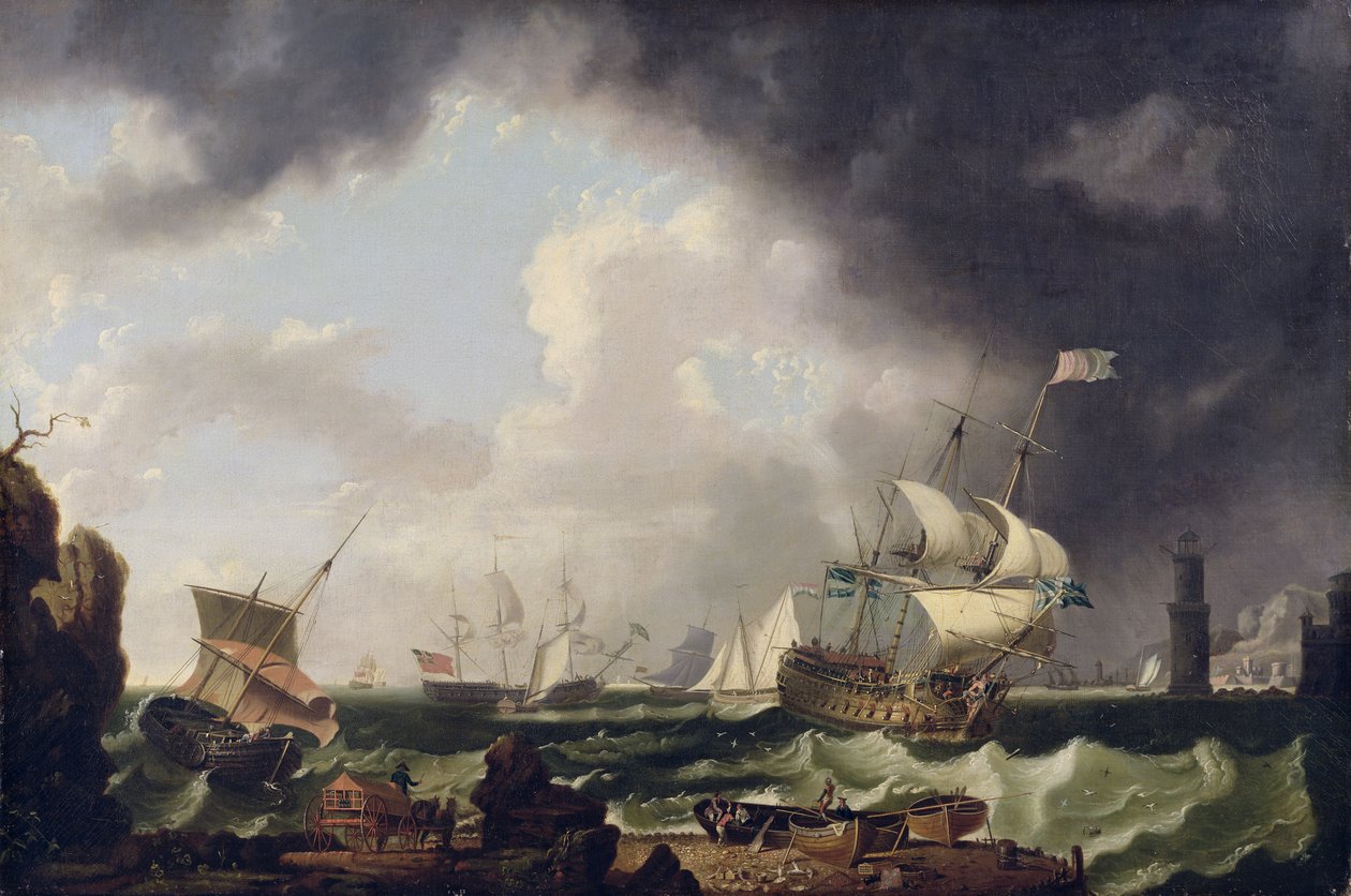 La Pesquería, c.1764 de Richard Wright