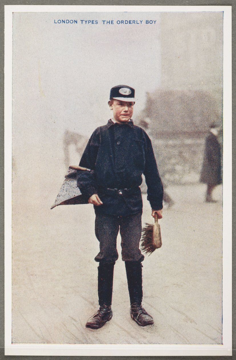 Tipos de Londres: El Chico Ordenado (c. 1914) de John Pardon