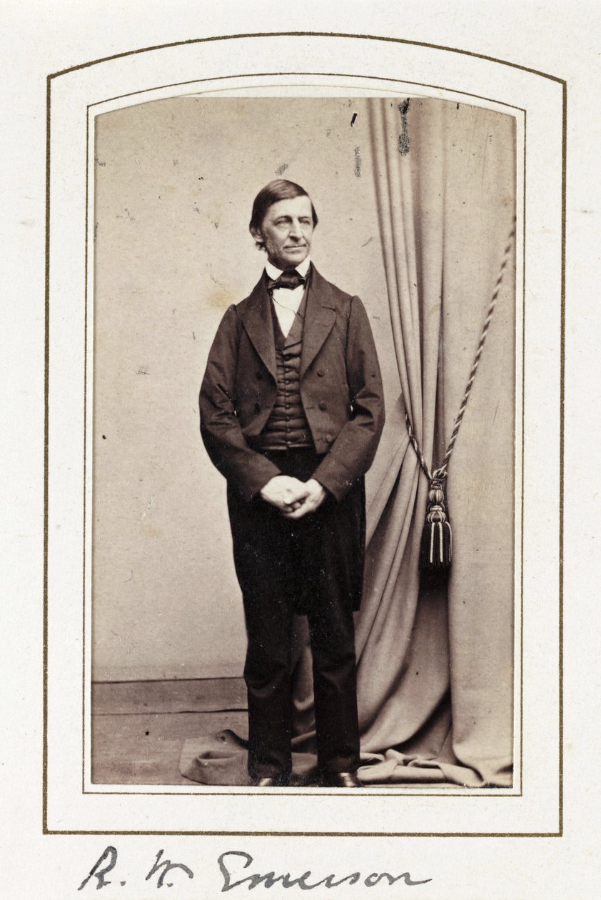 R W Emerson, c. 1860 de John Pardon
